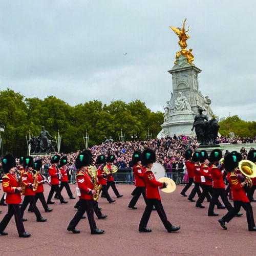 Change of guards Buckingham Palace